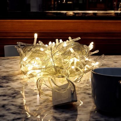 Serie cálida 15 metros con 300 luces