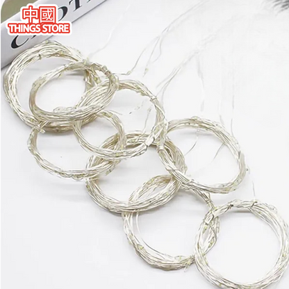 Serie de luces en cortina 2x2.5metros