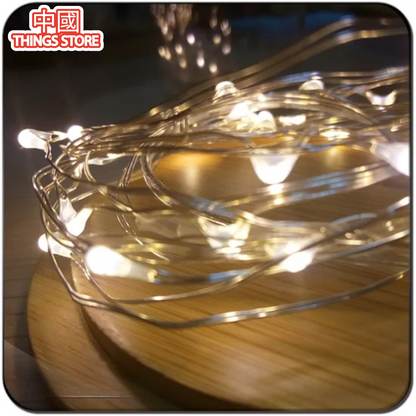 Serie de luces en cortina 2x2.5metros