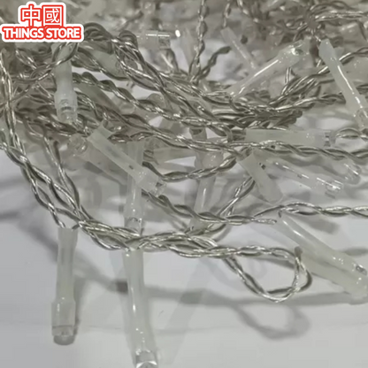 Serie de luces blancas 15 metros