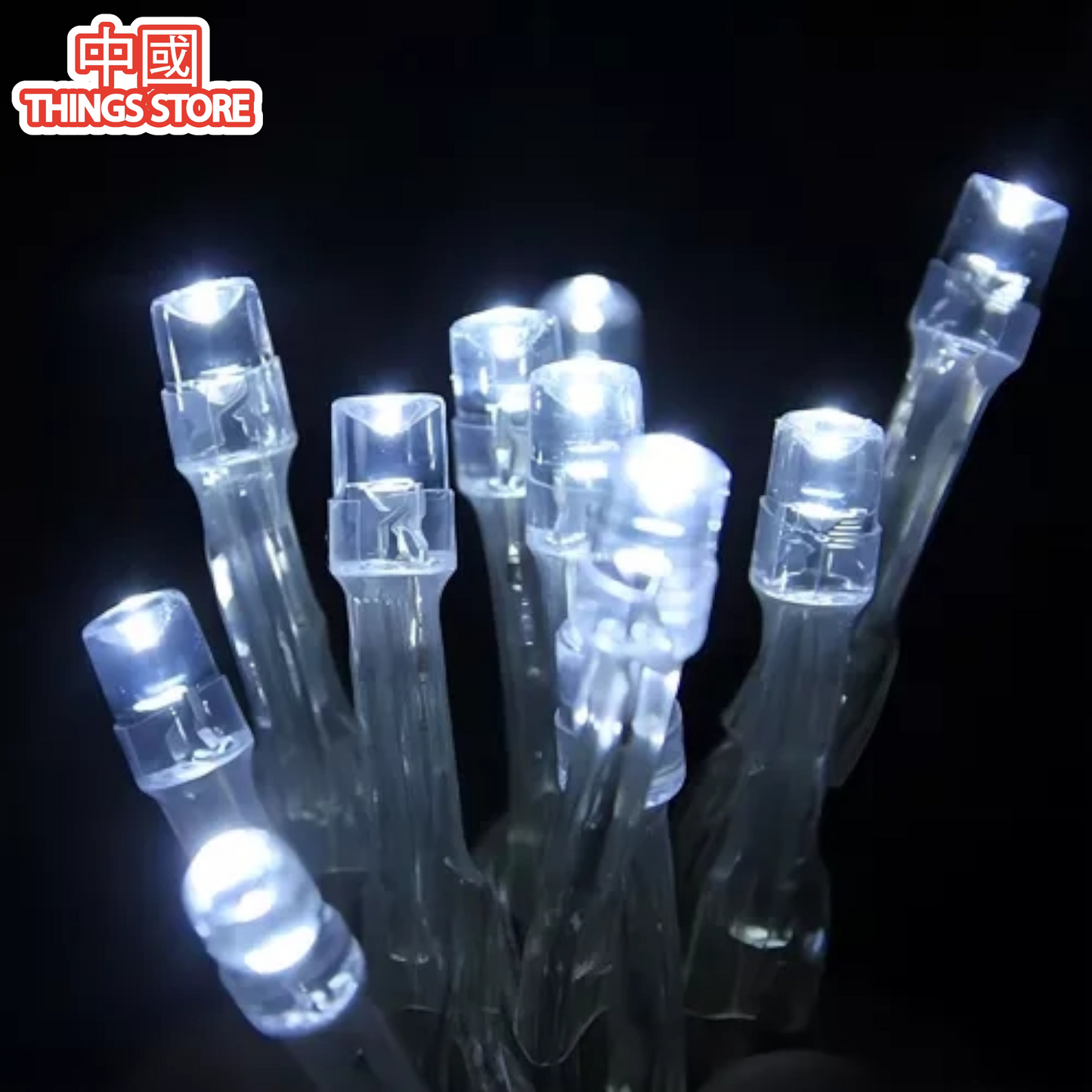 Serie de luces blancas 20 metros con 400 luces