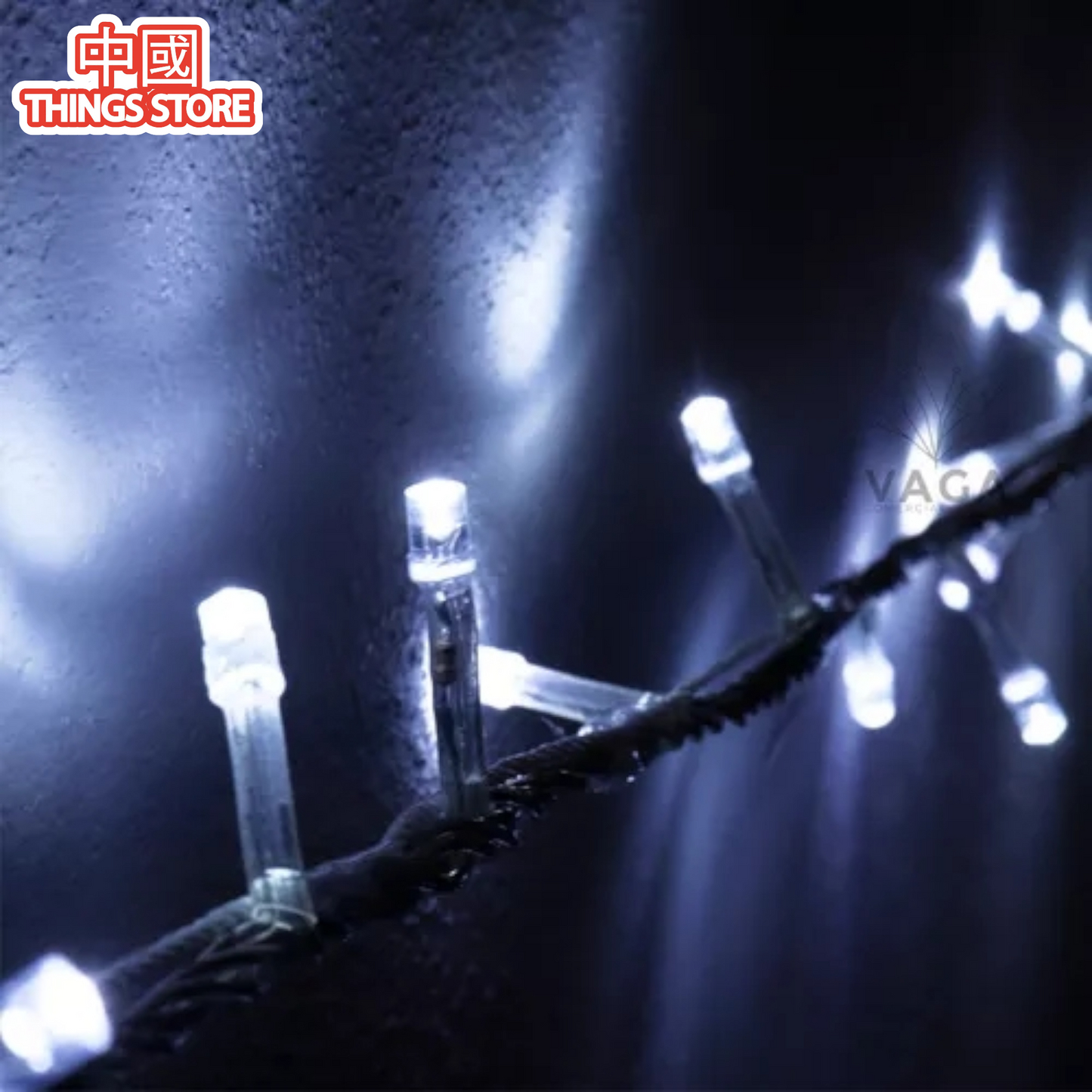 Serie de luces blancas 25 metros