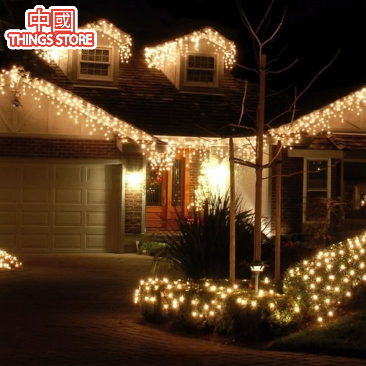 Serie cálida 100 luces 6m