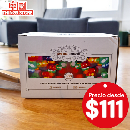 Serie multicolor 15m 300 luces
