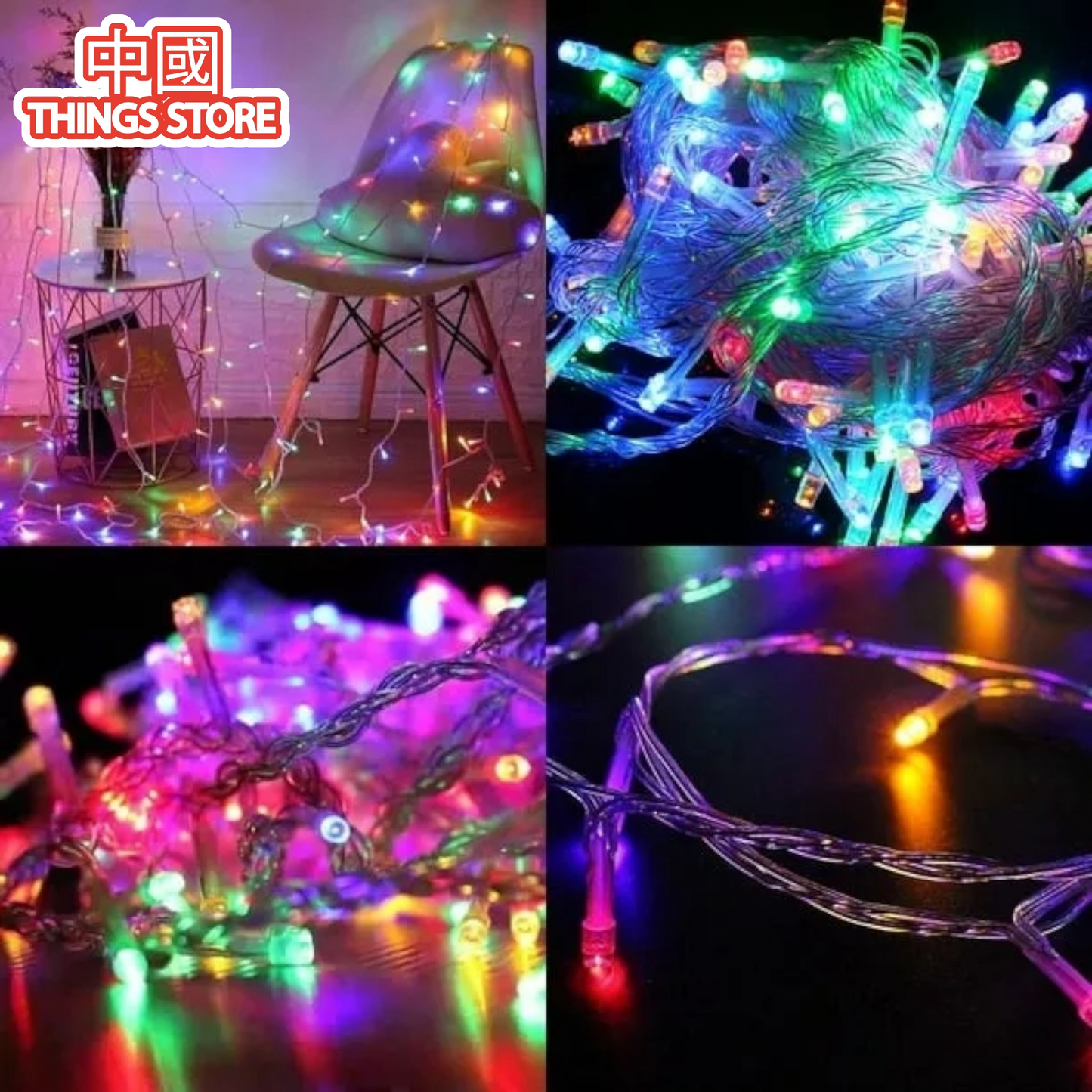 Serie multicolor 15m 300 luces