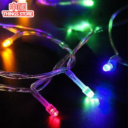 Serie multicolor 6m 100 luces