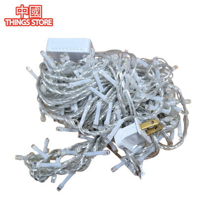 Serie cálida 300 luces 15m