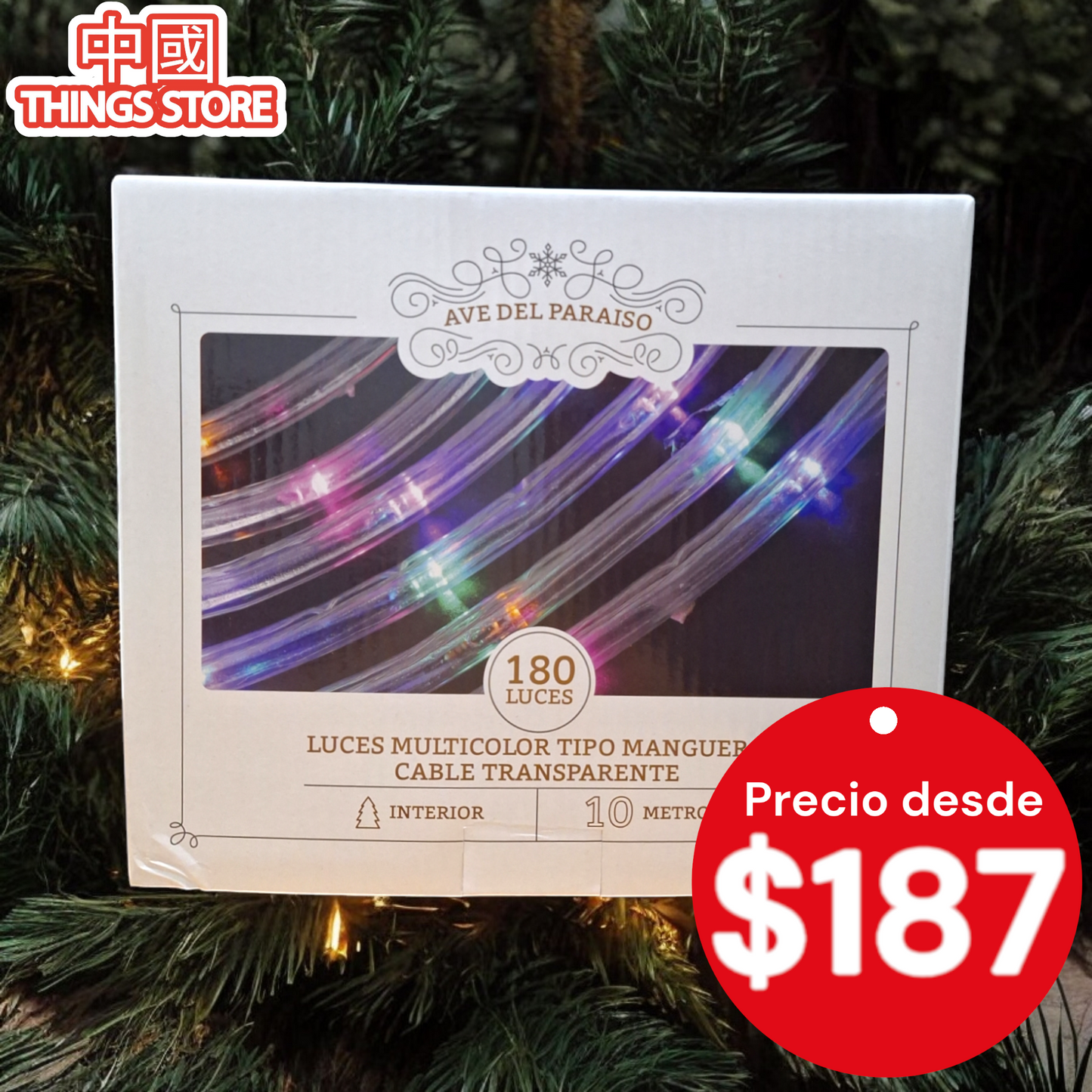 Serie de manguera multicolor 10m