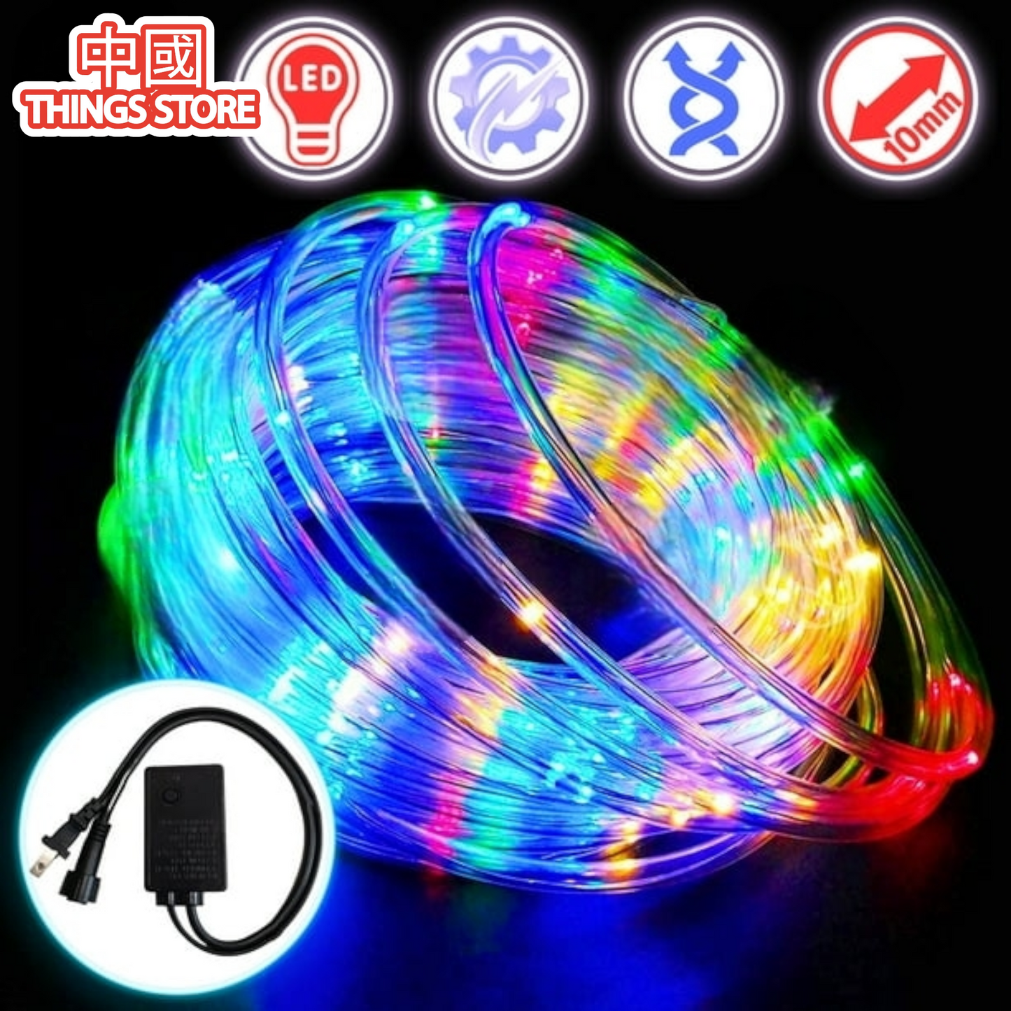 Serie de manguera multicolor 10m