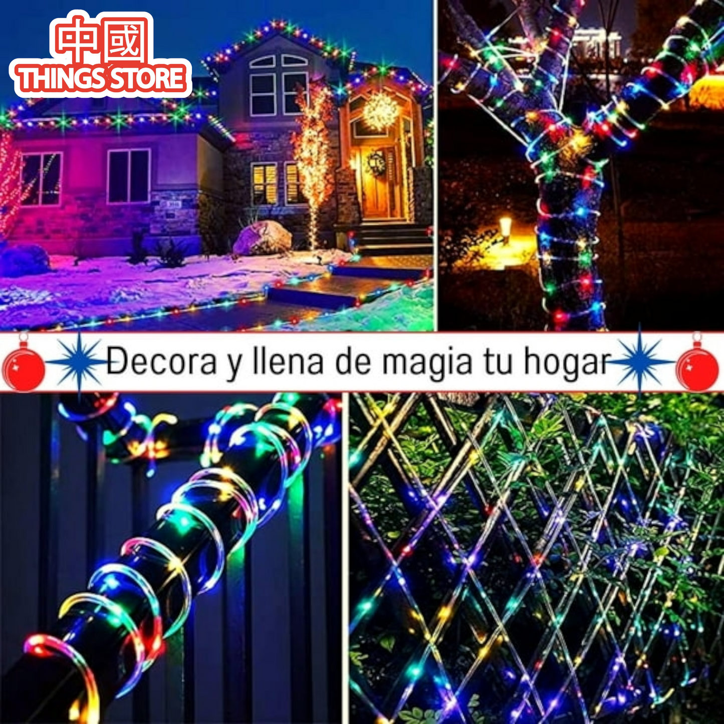 Serie de manguera multicolor 10m