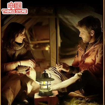 Lámpara de candil para camping