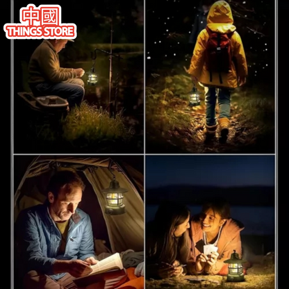 Lámpara de candil para camping