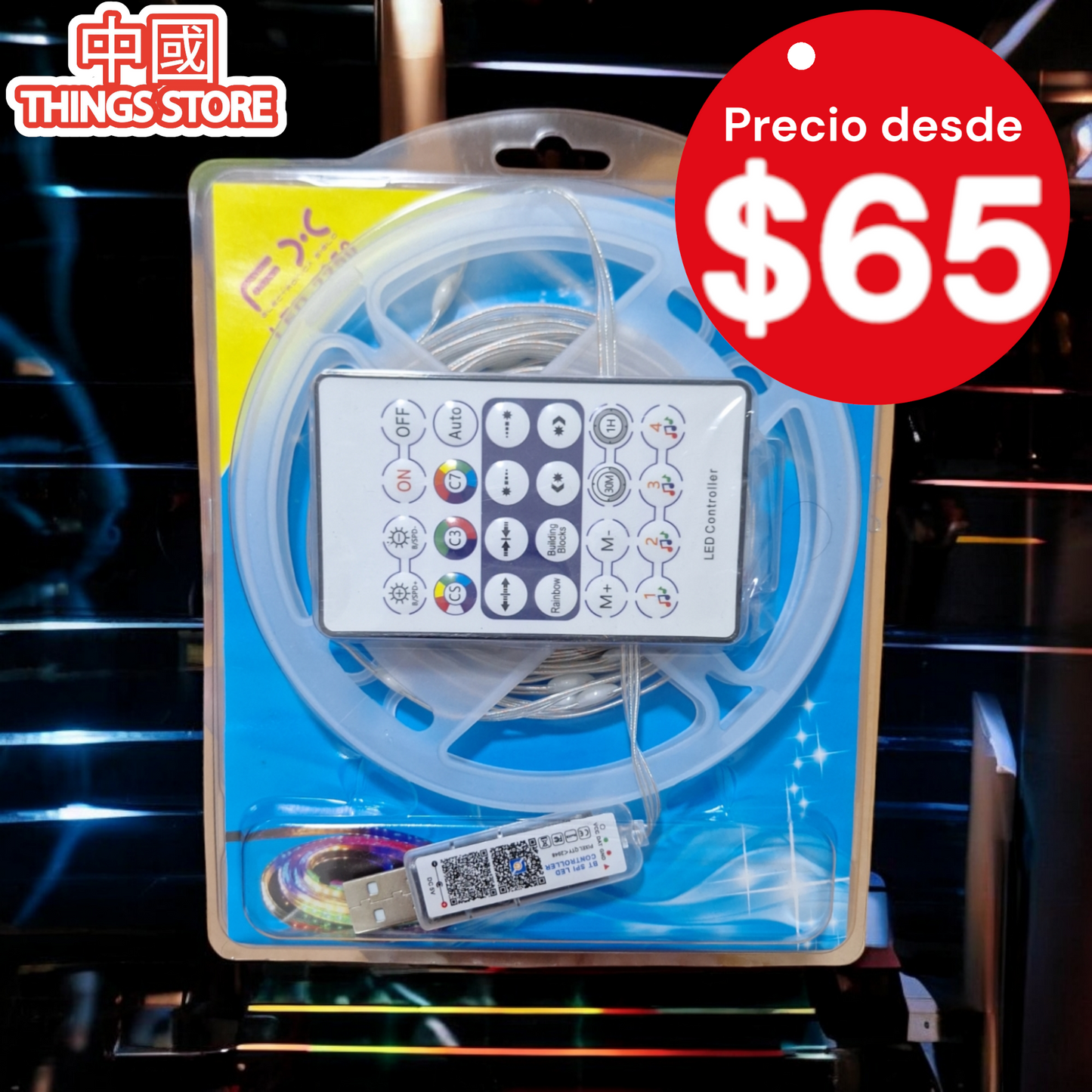 Tira led 5m USB