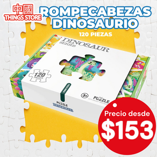 Rompecabezas de dinosaurios