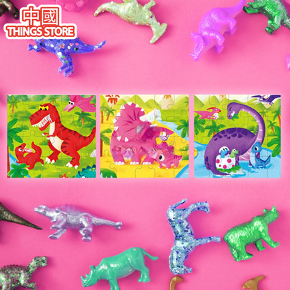 Rompecabezas de dinosaurios