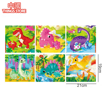 Rompecabezas de dinosaurios