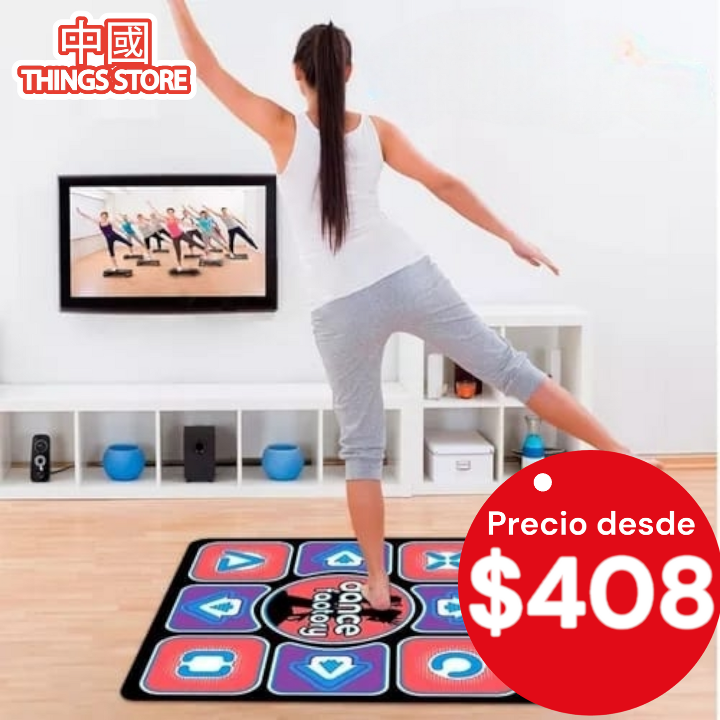 Tapete de baile portátil