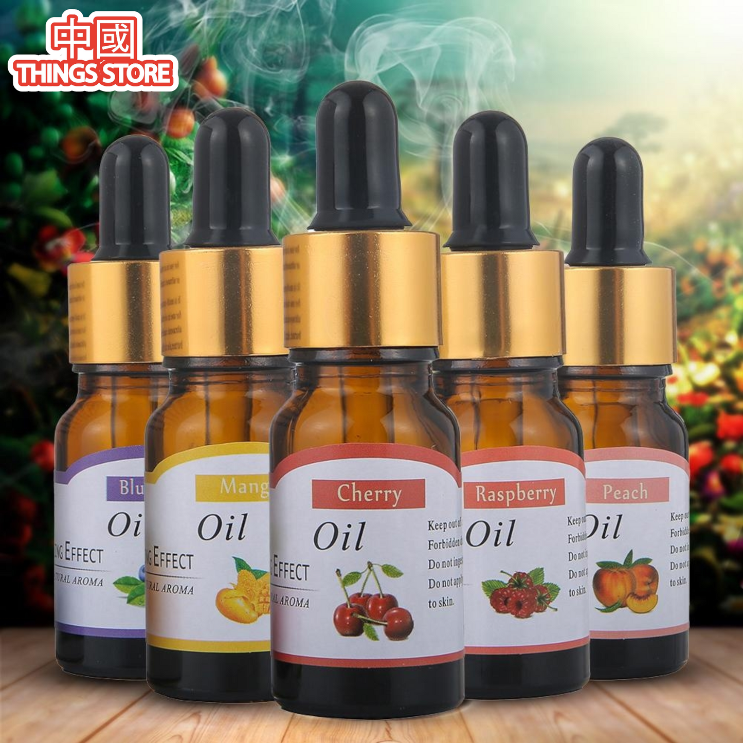 Esencias con aromas frutales