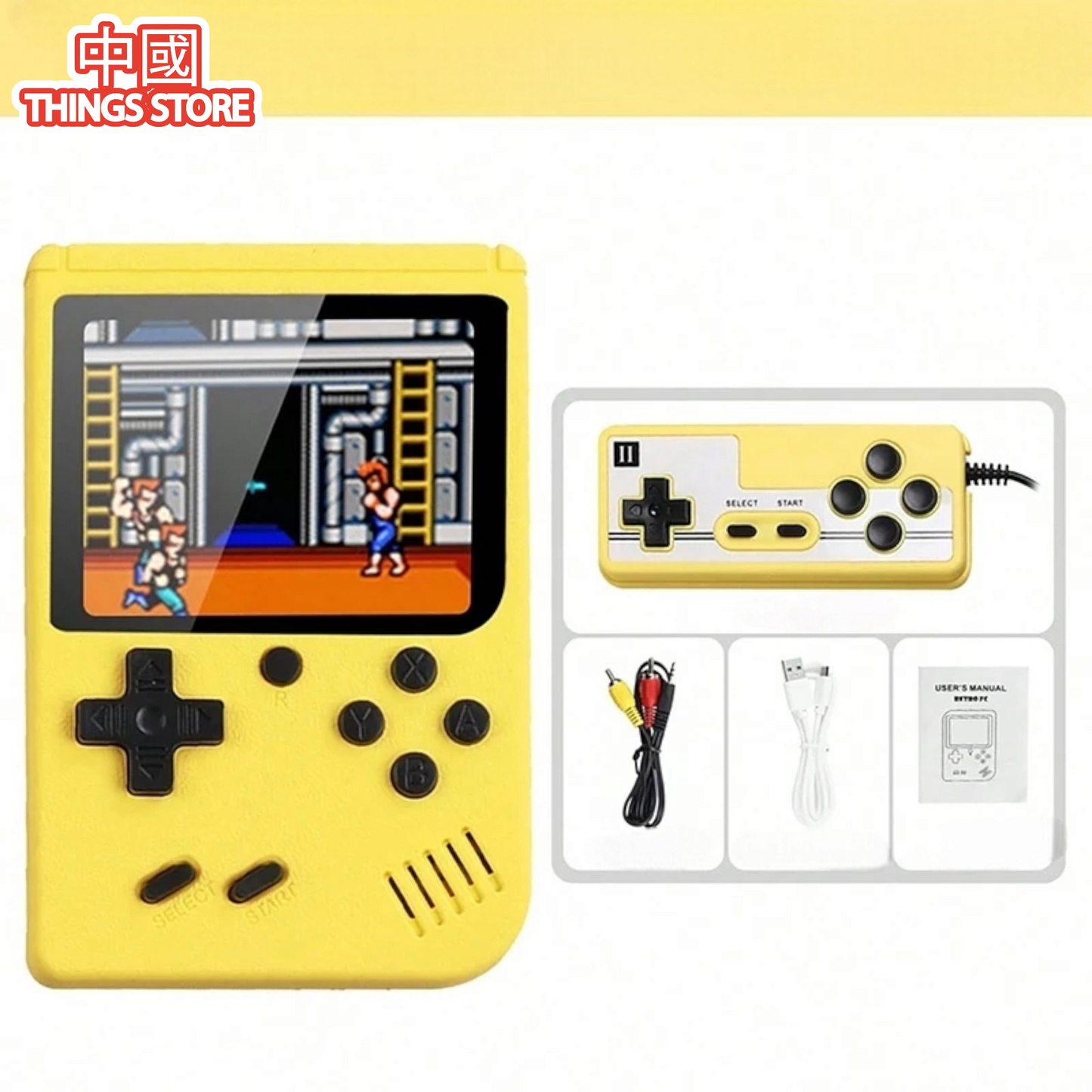 Consola retro con control