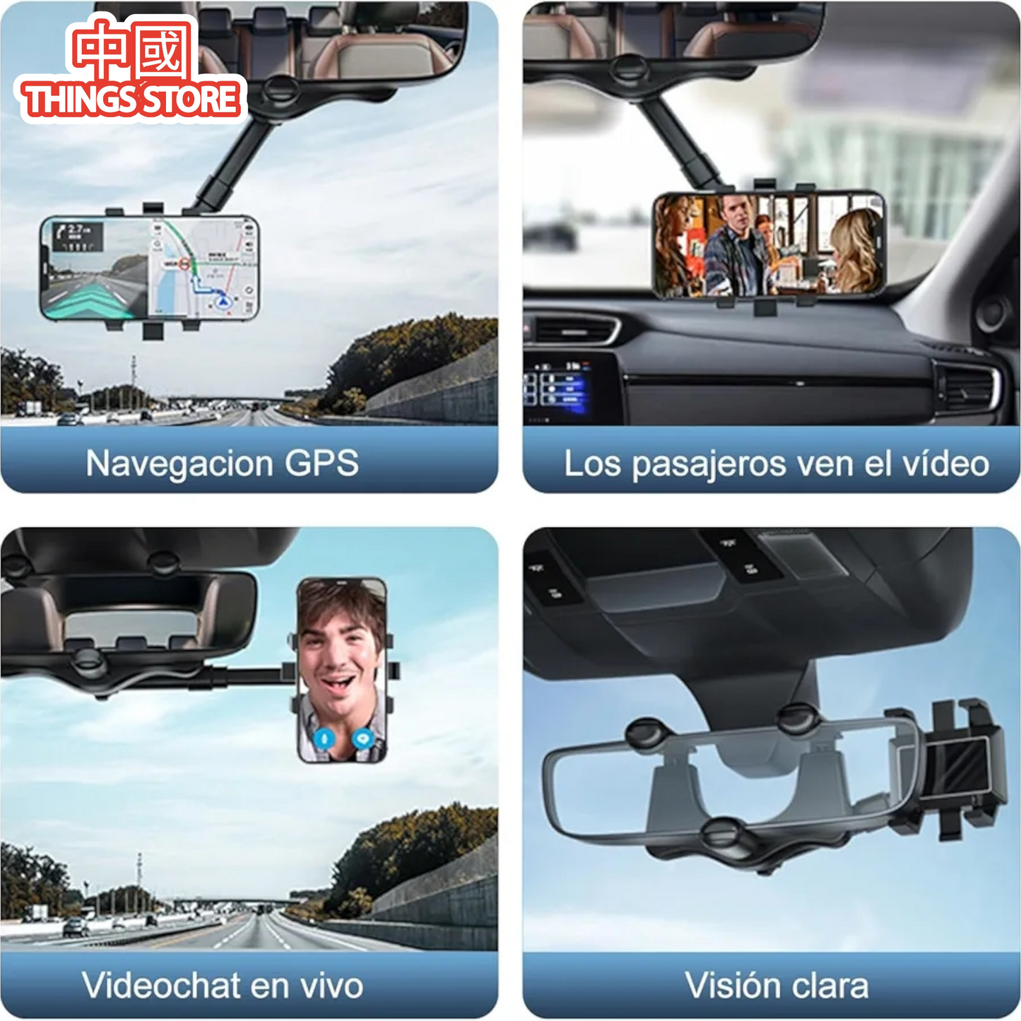 Base de retrovisor