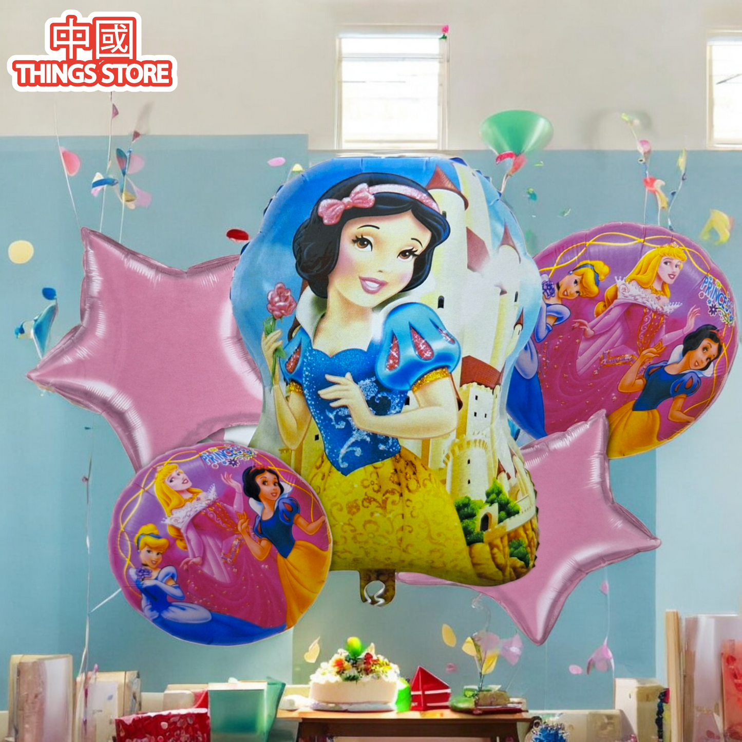 Set de globos de personajes