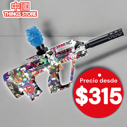 JUGUETE lanzador de bolas de hidrogel