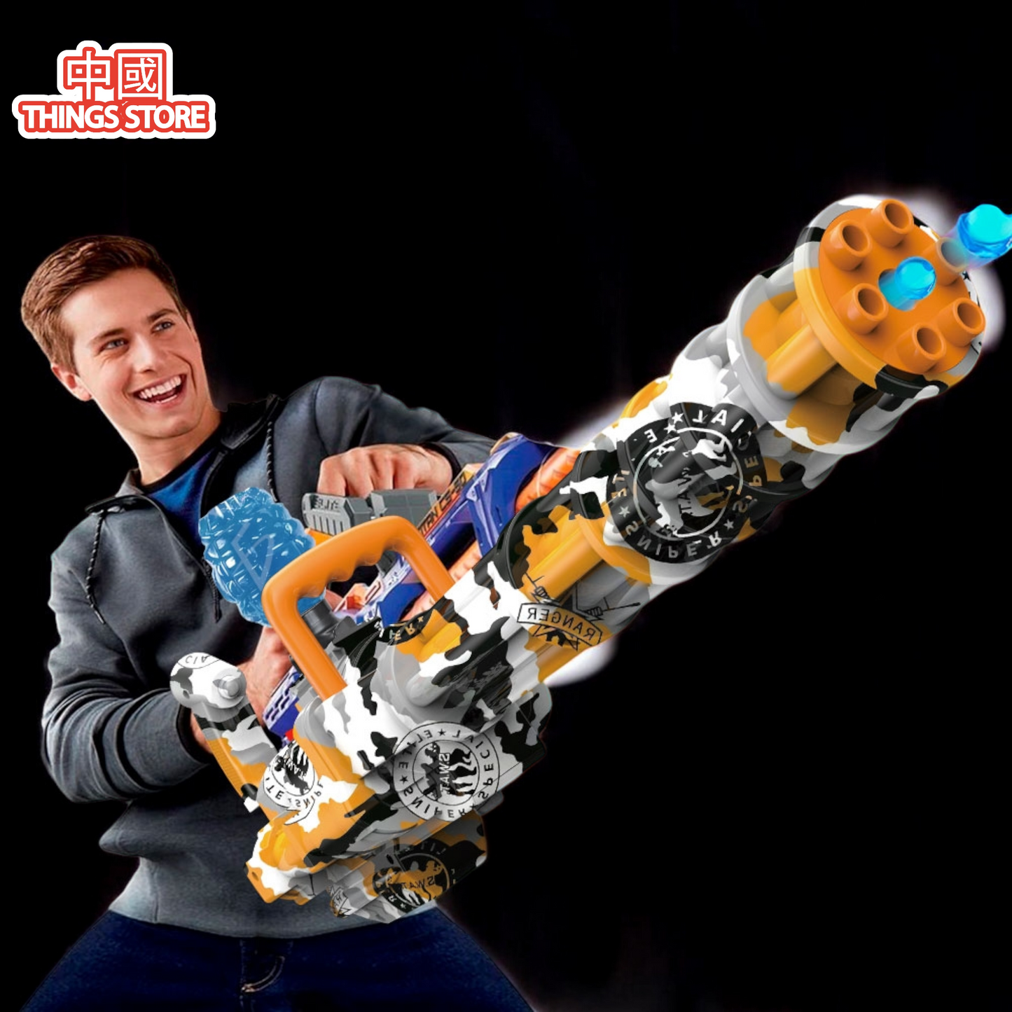 JUGUETE lanzador de balas de hidrogel