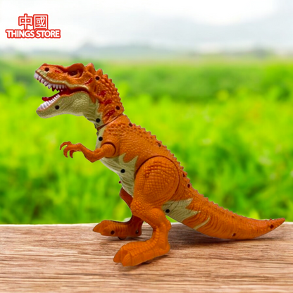 Dinosaurio saca humo