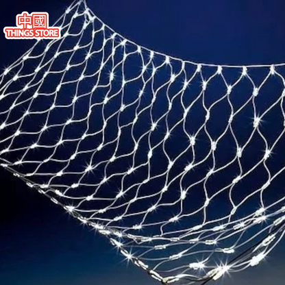 Serie LED de luz blanca tipo red 2×2 metros