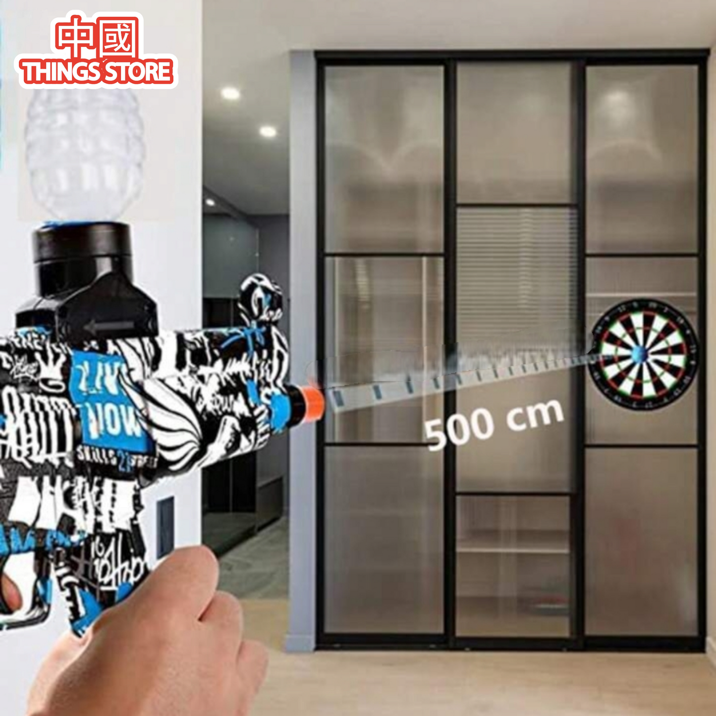 Juguete lanza bolas de hidrogel