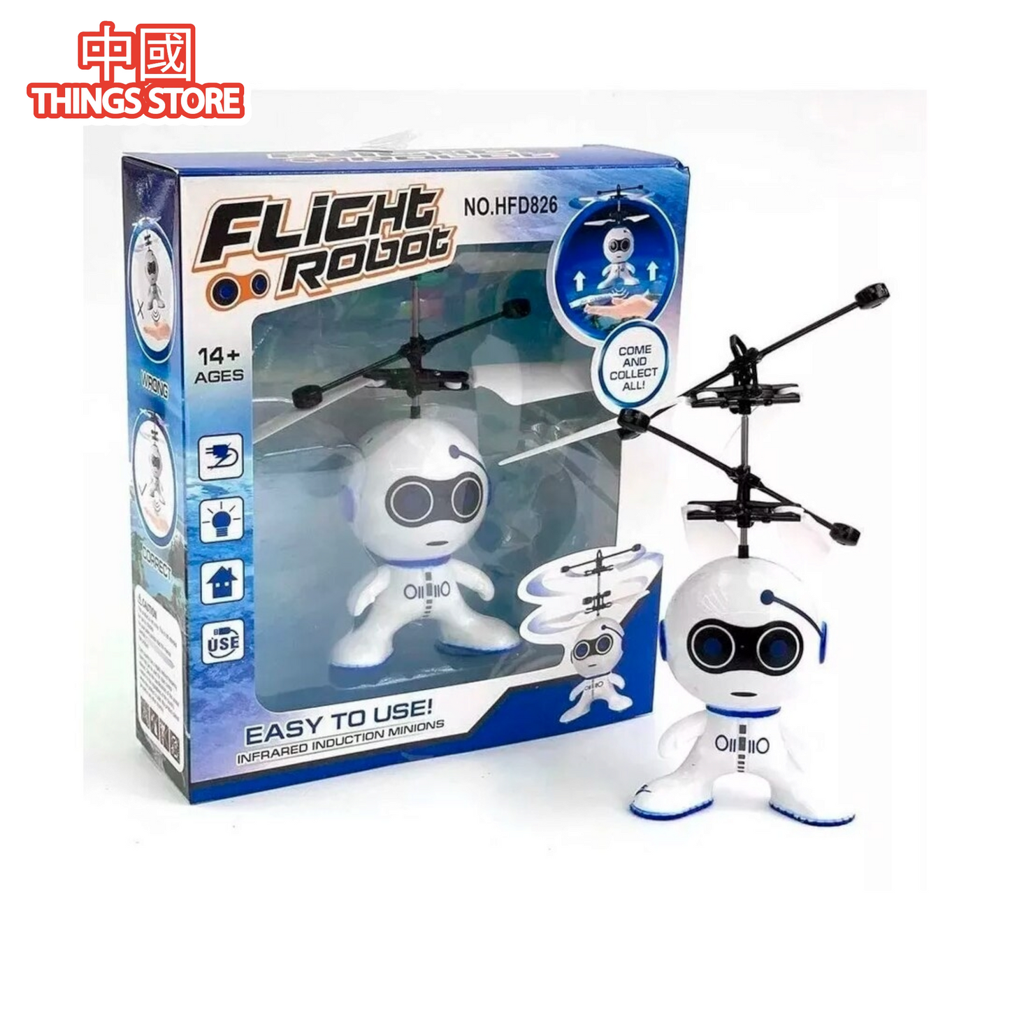 Juguete de dron de robot