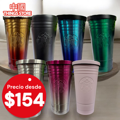 Termo starbucks metálico