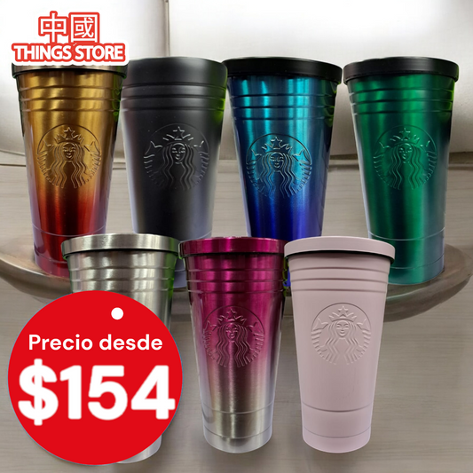 Termo starbucks metálico