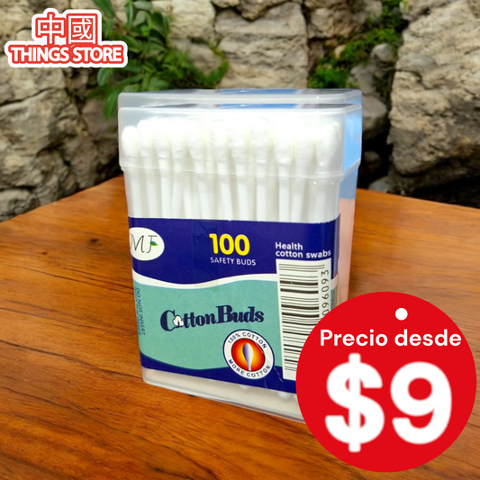 Paquete de cotonetes 100pz