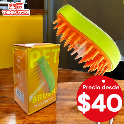 Peine humificador para mascotas