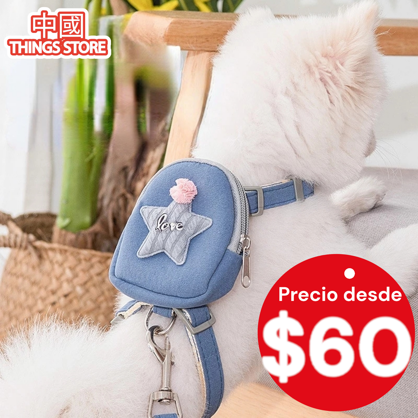 Mochila para mascotas