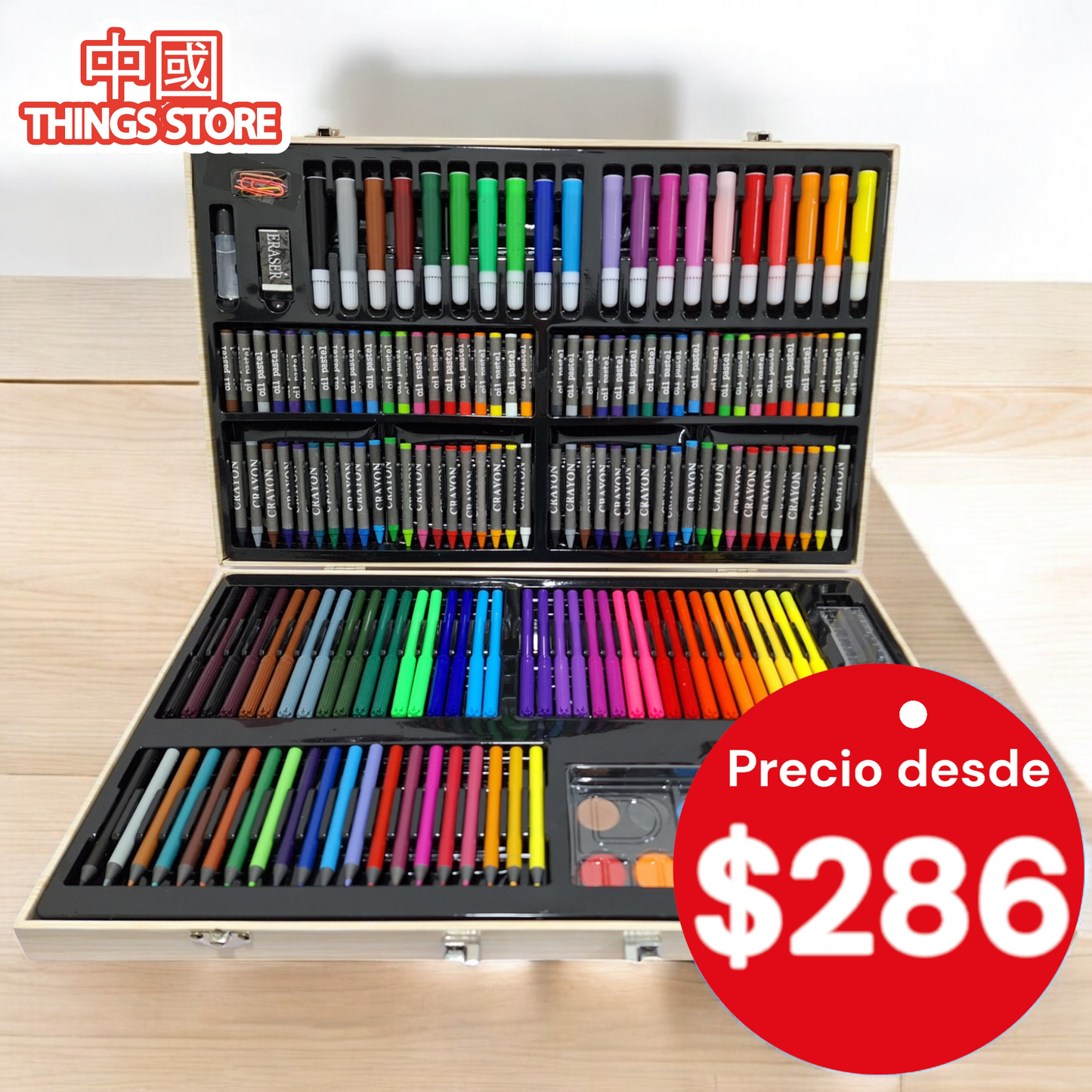 Set de arte 180 pz