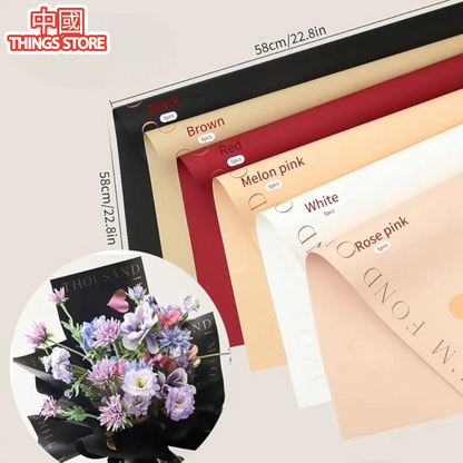 Papel decorativo para ramos