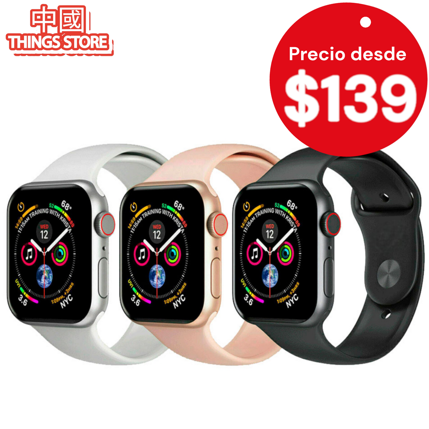 Smartwatch Deportivo WCH.T500