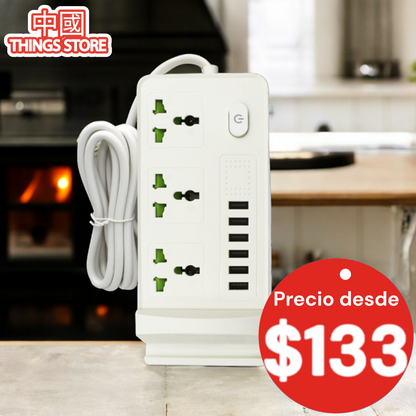 Multicontactos 9 entradas