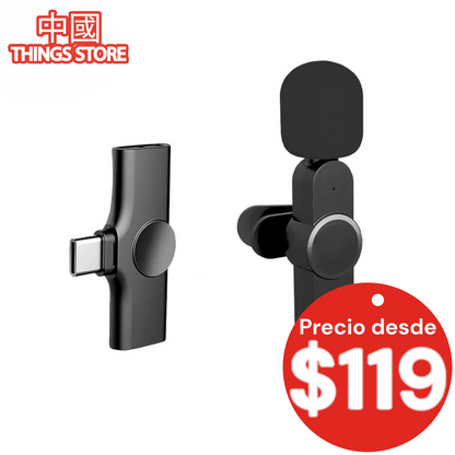 Micrófono de solapa BT entrada C