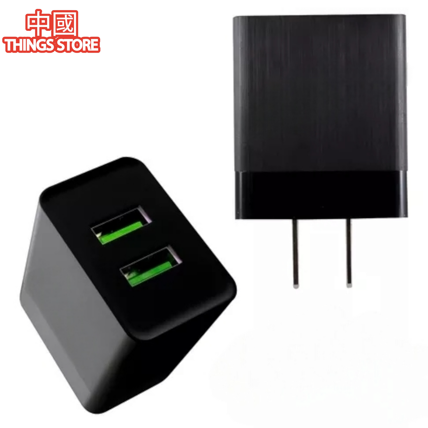 Cubo cargador doble USB