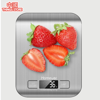 Bascula para cocina de 1 a 5kg