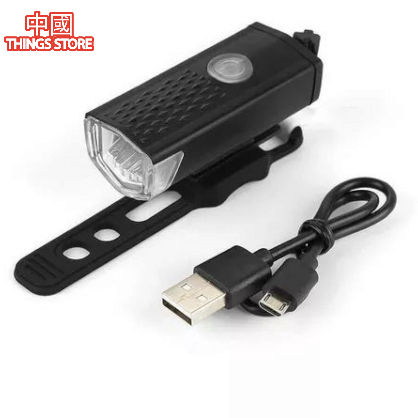 Luz led recargable para bicicleta