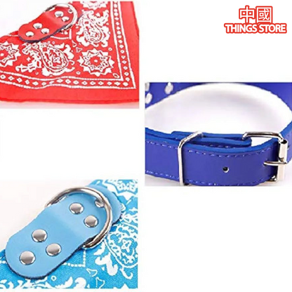 Collar con paliacate para perros