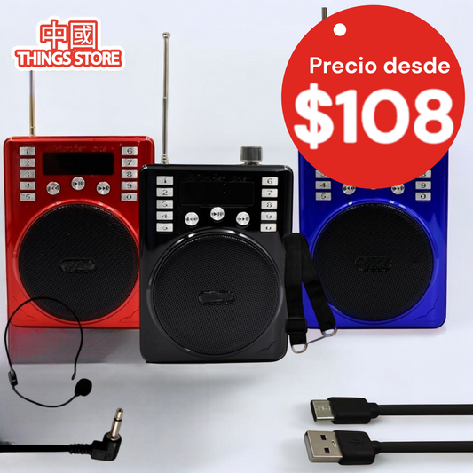 Radio bocina cuadrada