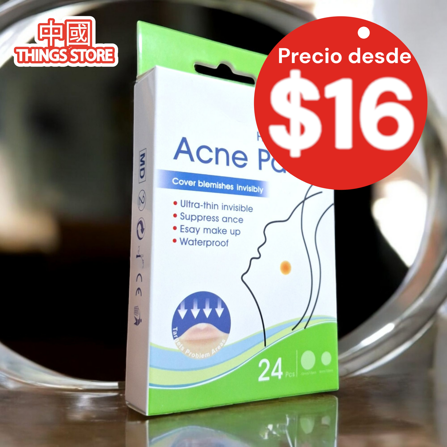 Parches para el acné