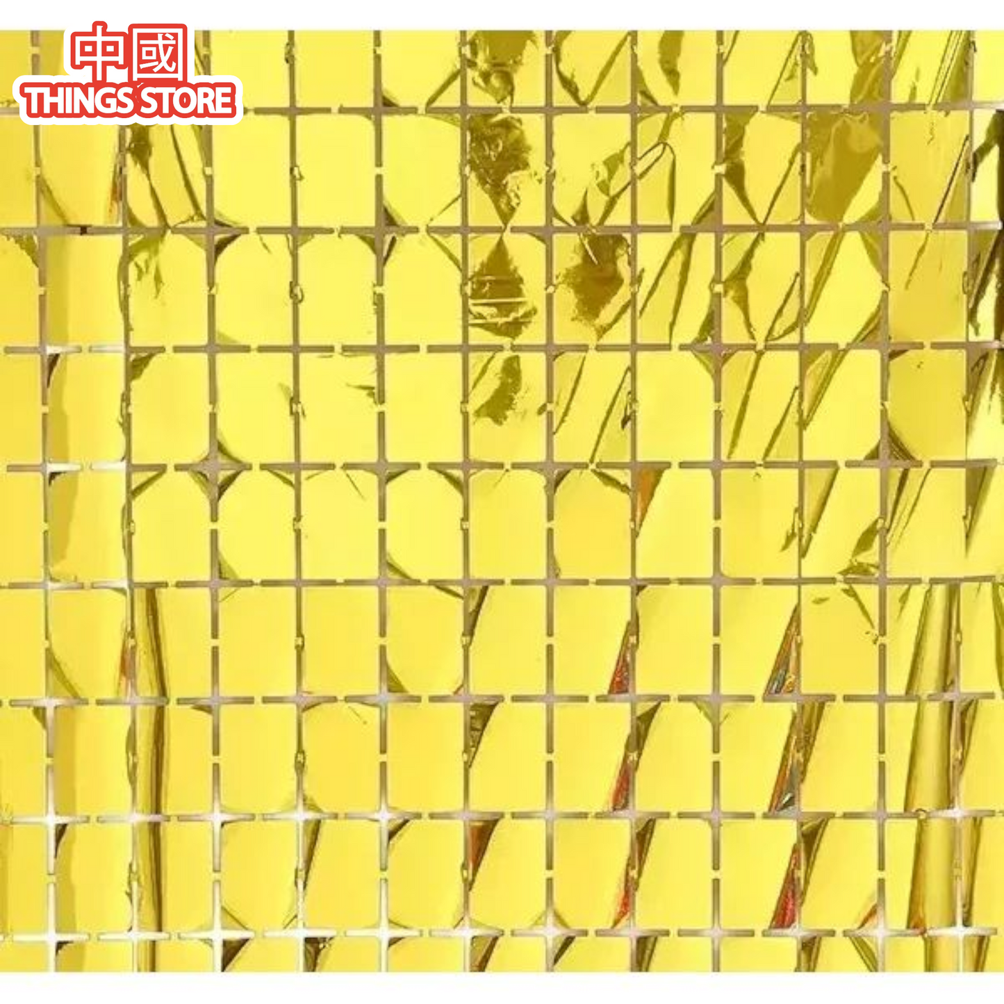 Cortina cuadrada para fiesta