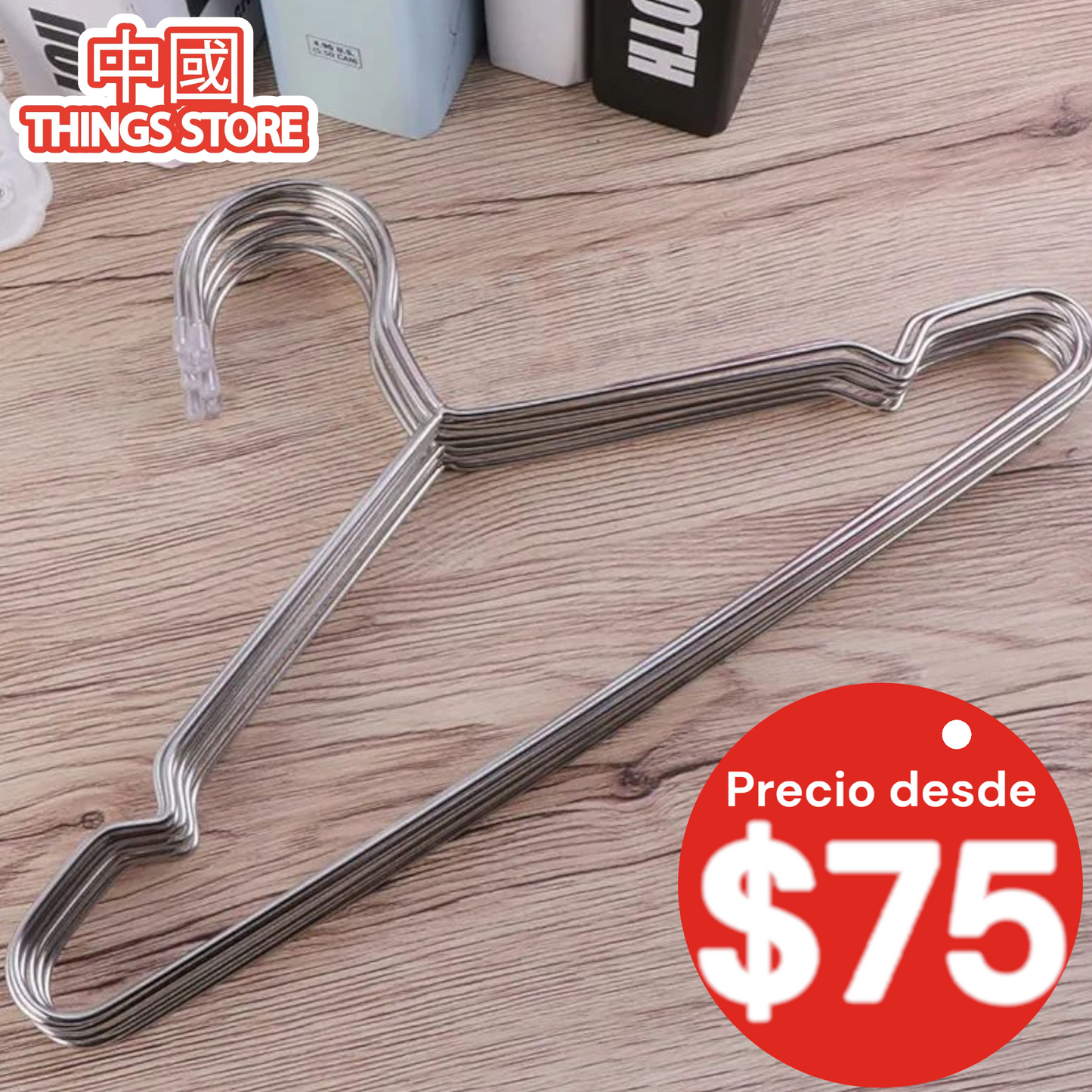 Paquete de gancho metálico