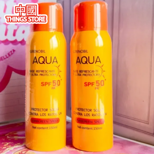 Protector solar en spray